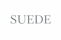 SUEDE Logo - Grey